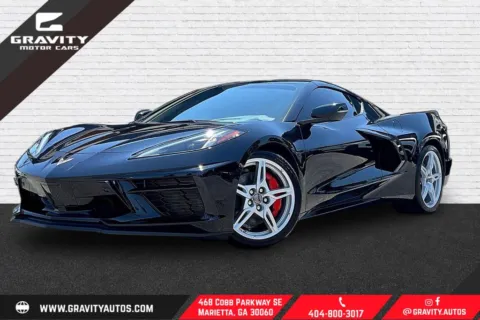 Black 2021 Chevrolet Corvette Stingray for sale in Marietta, GA