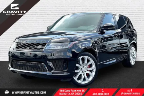Black 2019 Land Rover Range Rover Sport Supercharged for sale in Marietta, GA