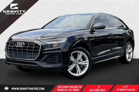 Black 2020 Audi Q8 55 Premium Plus for sale in Marietta, GA