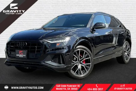 Black 2020 Audi Q8 55 Premium Plus for sale in Marietta, GA