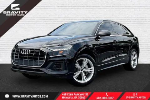 Black 2020 Audi Q8 55 Premium Plus for sale in Marietta, GA