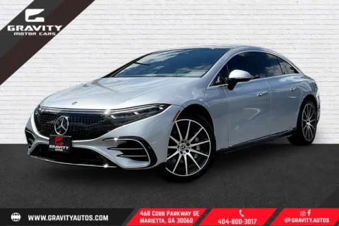 Silver 2023 Mercedes-Benz EQS 450 for sale in Marietta, GA