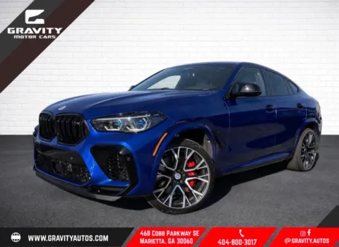 Blue 2023 BMW X6 M for sale in Marietta, GA