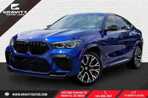 Blue 2023 BMW X6 M for sale in Marietta, GA