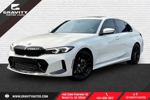 White 2023 BMW 3 Series 330i for sale in Marietta, GA