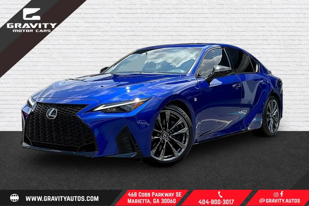 Blue 2025 Lexus IS 350 F SPORT for sale in Marietta, GA