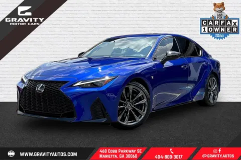 Blue 2025 Lexus IS 350 F SPORT for sale in Marietta, GA