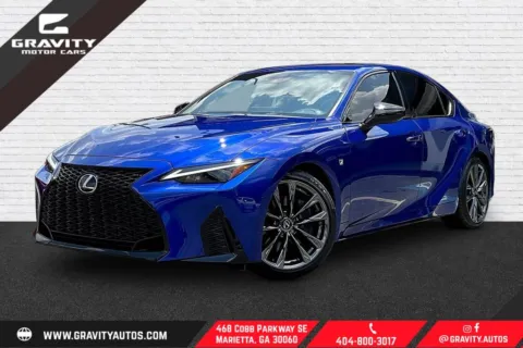 Blue 2025 Lexus IS 350 F SPORT for sale in Marietta, GA