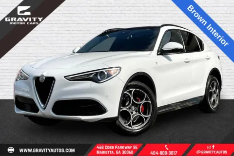 White 2022 Alfa Romeo Stelvio Ti for sale in Marietta, GA