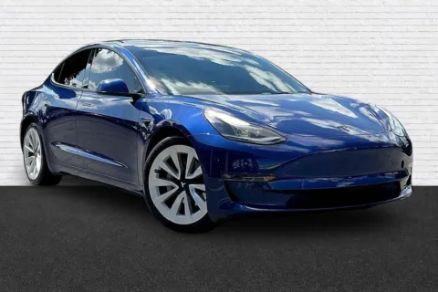 Another view of 2022 Tesla Model 3 Long Range for sale in Marietta, GA at Gravity Motor Cars