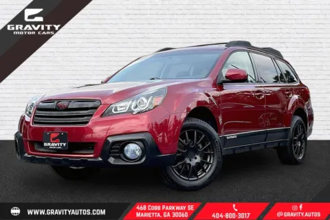 Red 2013 Subaru Outback 2.5i Premium for sale in Marietta, GA