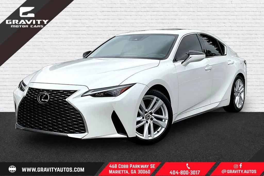 White 2024 Lexus IS 300 for sale in Marietta, GA