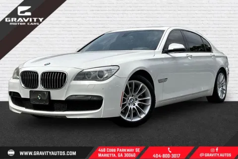 White 2014 BMW 7 Series 740Li xDrive for sale in Marietta, GA