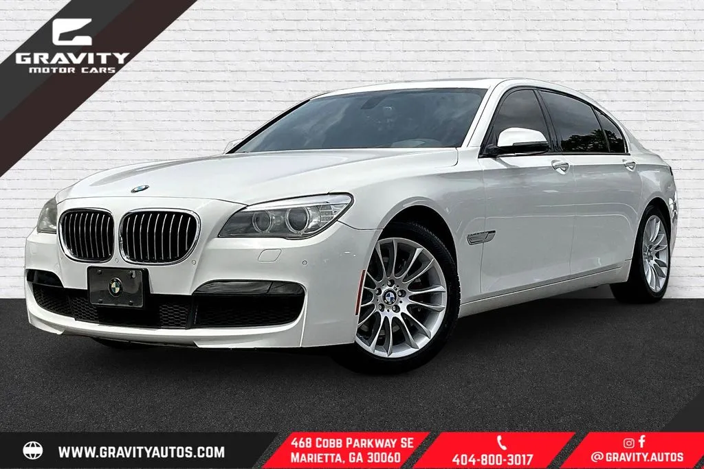 White 2014 BMW 7 Series 740Li xDrive for sale in Marietta, GA