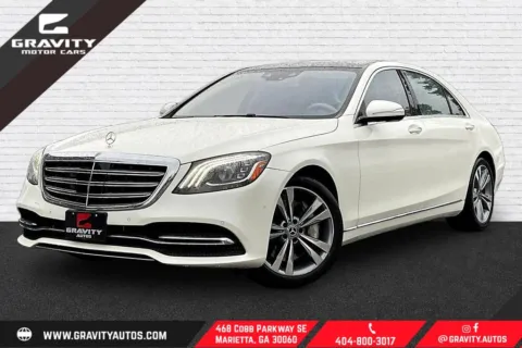 White 2020 Mercedes-Benz S-Class S 450 for sale in Marietta, GA