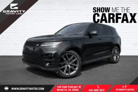 Black 2023 Land Rover Range Rover Sport SE for sale in Marietta, GA