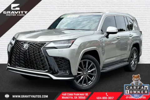 Silver 2024 Lexus LX 600 F SPORT for sale in Marietta, GA