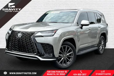 Silver 2024 Lexus LX 600 F SPORT for sale in Marietta, GA