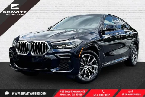 Black 2023 BMW X6 xDrive40i for sale in Marietta, GA