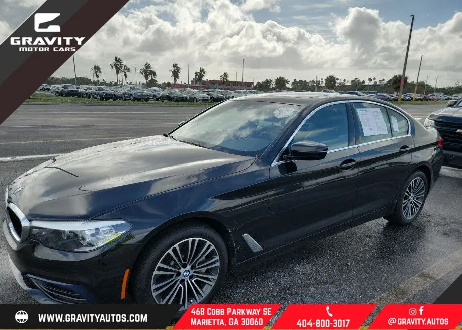 Black 2020 BMW 5 Series 530i xDrive for sale in Marietta, GA