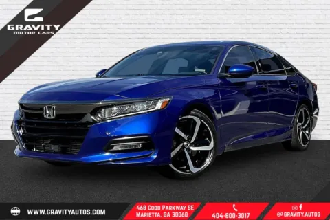 Blue 2019 Honda Accord Sport 2.0T for sale in Marietta, GA