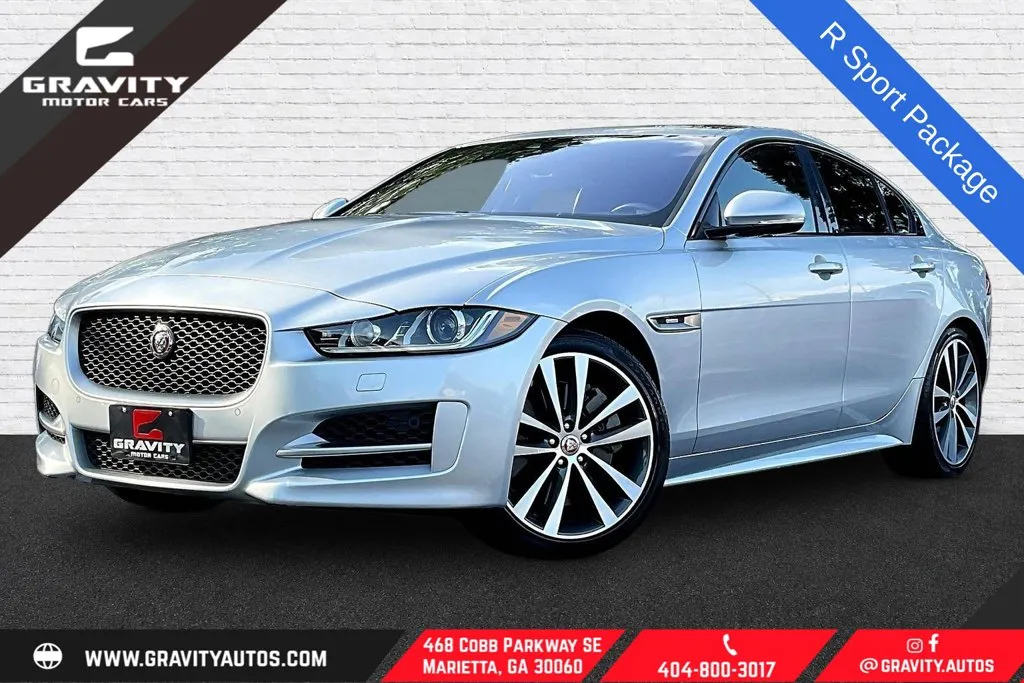 Silver 2017 Jaguar XE 35t R-Sport for sale in Marietta, GA