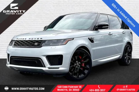 Silver 2022 Land Rover Range Rover Sport HST for sale in Marietta, GA