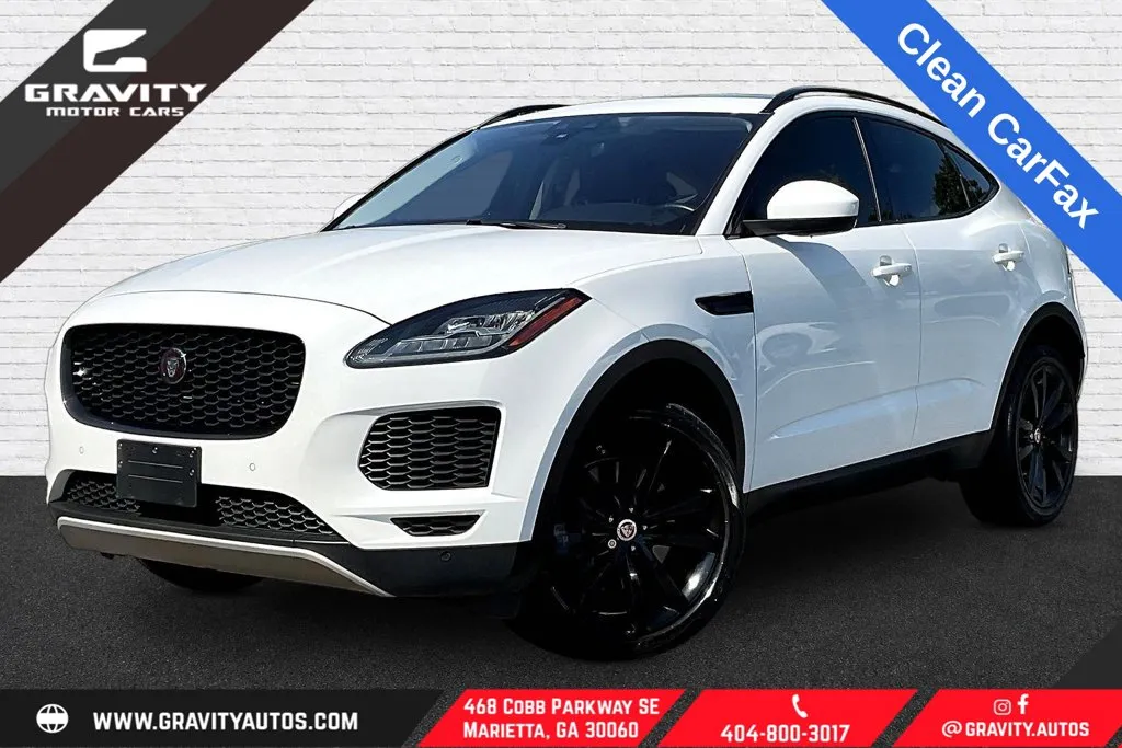 White 2019 Jaguar E-PACE SE for sale in Marietta, GA