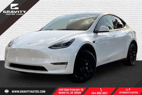 White 2023 Tesla Model Y Long Range for sale in Marietta, GA