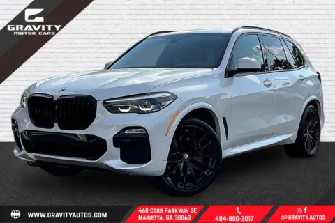 White 2021 BMW X5 sDrive40i for sale in Marietta, GA