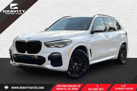 White 2021 BMW X5 sDrive40i for sale in Marietta, GA