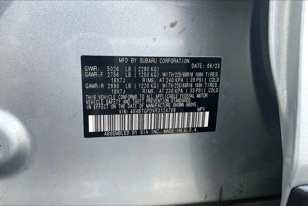 Subaru Outback photo 17