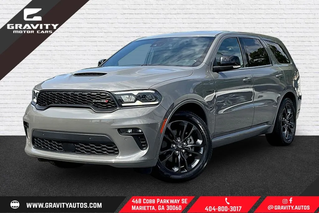 Gray 2022 Dodge Durango R/T Plus for sale in Marietta, GA