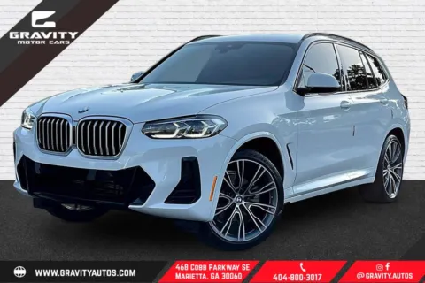 White 2023 BMW X3 sDrive30i for sale in Marietta, GA