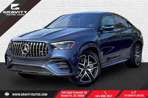 Blue 2024 Mercedes-Benz GLE 53 AMG for sale in Marietta, GA