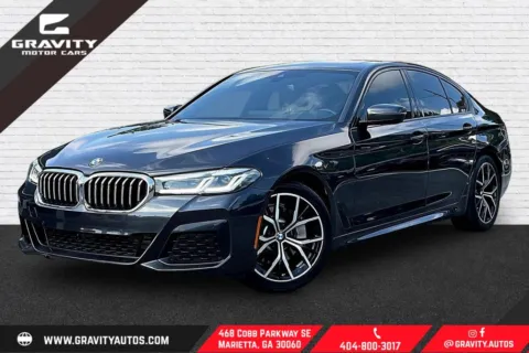 Gray 2023 BMW 5 Series 530i for sale in Marietta, GA