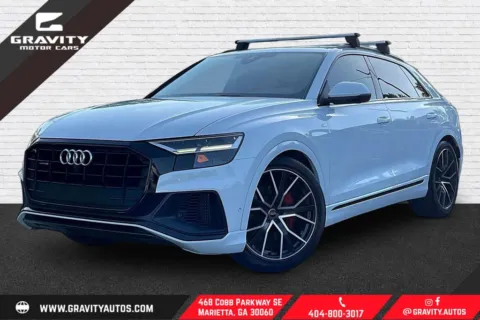 White 2019 Audi Q8 3.0T Premium Plus for sale in Marietta, GA