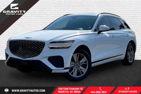 White 2022 Genesis GV70 3.5T Sport for sale in Marietta, GA