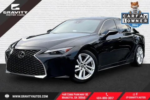 Black 2023 Lexus IS 300 for sale in Marietta, GA