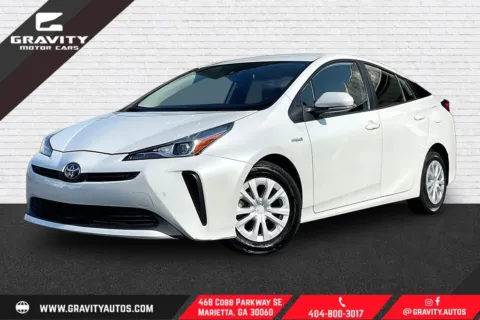 White 2022 Toyota Prius LE for sale in Marietta, GA