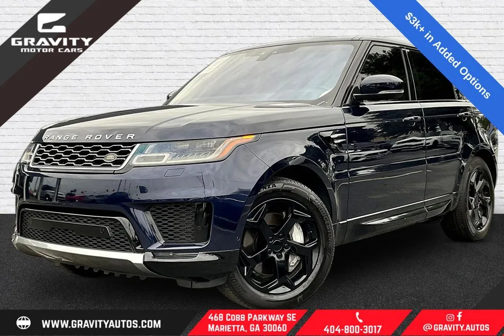 Blue 2020 Land Rover Range Rover Sport HSE for sale in Marietta, GA