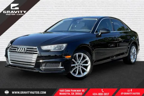 Black 2019 Audi A4 2.0T Premium for sale in Marietta, GA