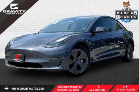 Silver 2022 Tesla Model 3 Long Range for sale in Marietta, GA