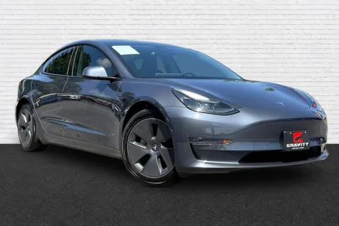 Another view of 2022 Tesla Model 3 Long Range for sale in Marietta, GA at Gravity Motor Cars