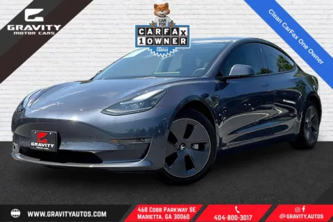 Silver 2022 Tesla Model 3 Long Range for sale in Marietta, GA