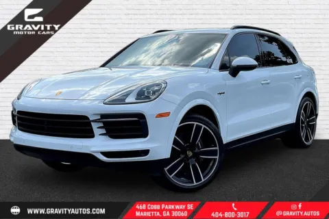 White 2023 Porsche Cayenne E-Hybrid for sale in Marietta, GA