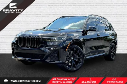 Black 2022 BMW X7 xDrive40i for sale in Marietta, GA