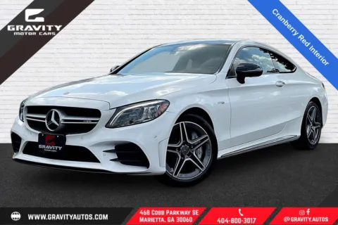 White 2023 Mercedes-Benz C-Class C 43 AMG for sale in Marietta, GA