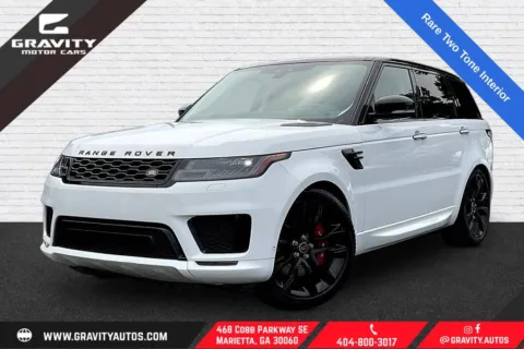 White 2022 Land Rover Range Rover Sport HST for sale in Marietta, GA
