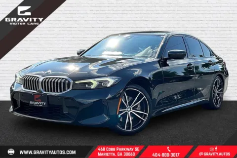 Black 2023 BMW 3 Series 330i for sale in Marietta, GA